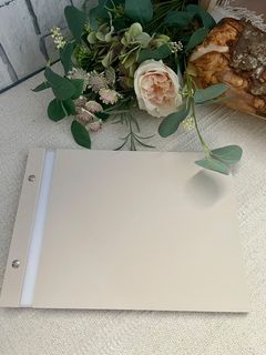 Acrylic Wedding Guest Book / Photo Album / Project Book. Ready To Personalise