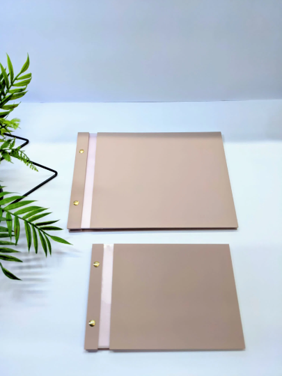 Acrylic Wedding Guest Book / Photo Album / Project Book. Ready To Personalise